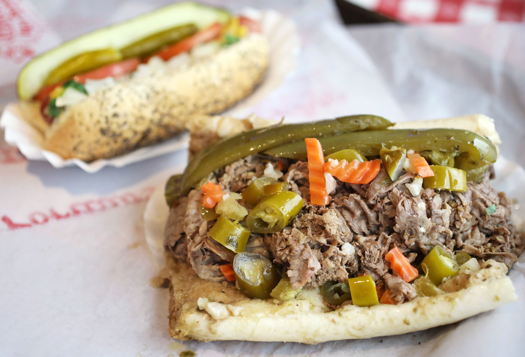Portillo's Italian beef